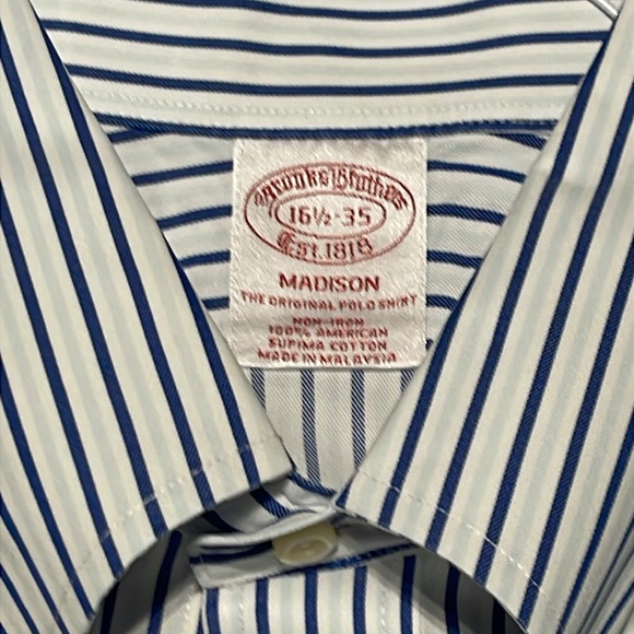 Brooks Brothers Dress Shirts Size 16 1/2-35 Lot of 3 Preowned - Picture 7 of 7